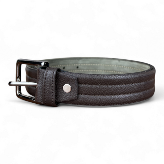 Eminence Brown: Leather Belt