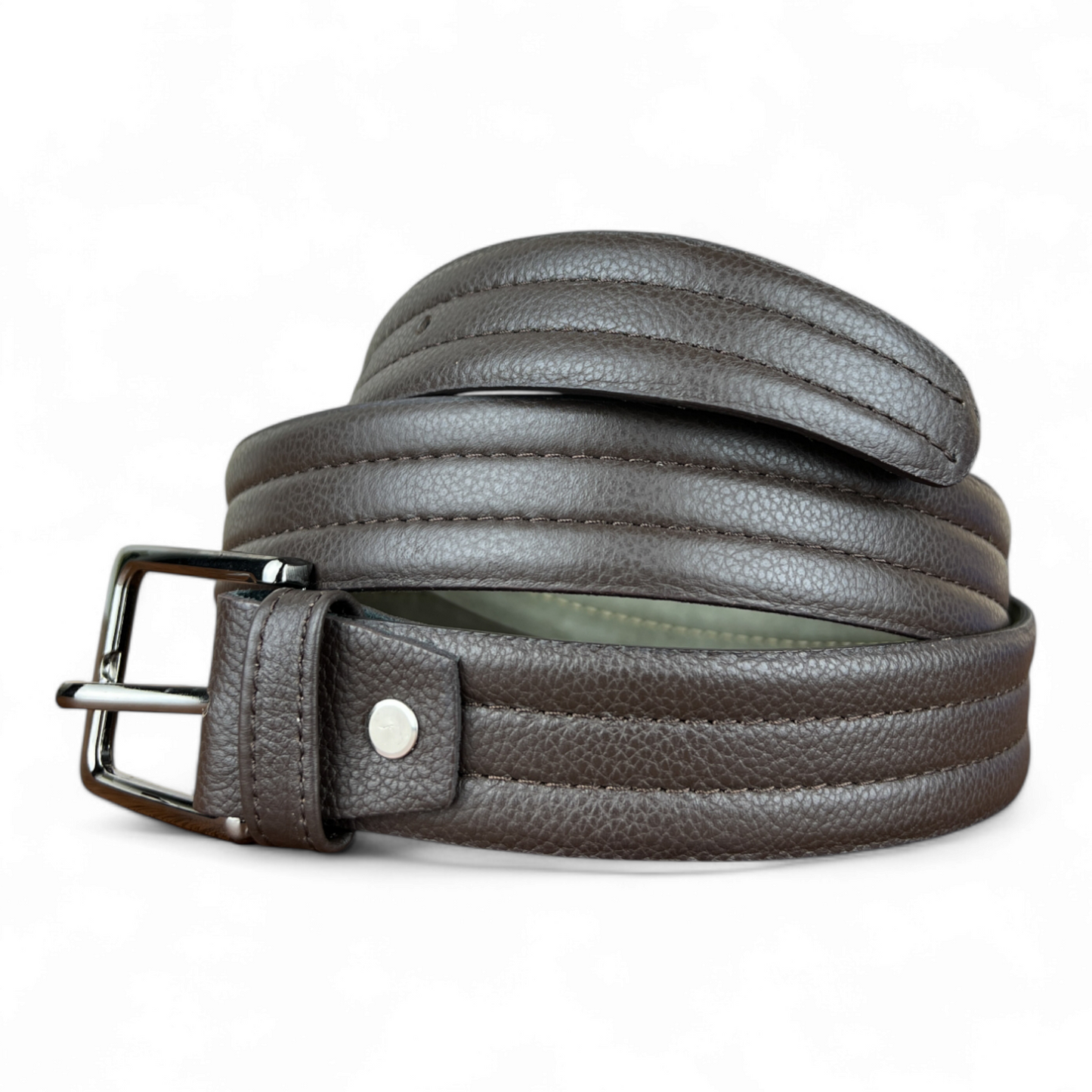 Eminence Brown: Leather Belt