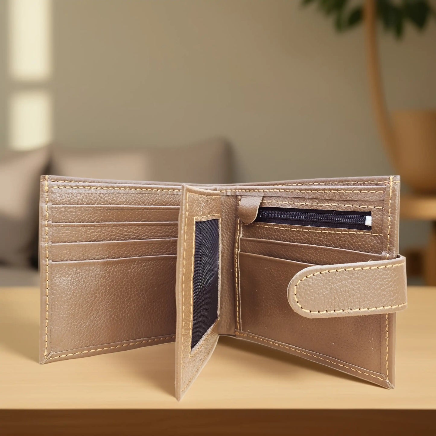 Virtuoso Mustard: Zipper Wallet