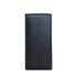 Rustic Black: Long Leather Wallet