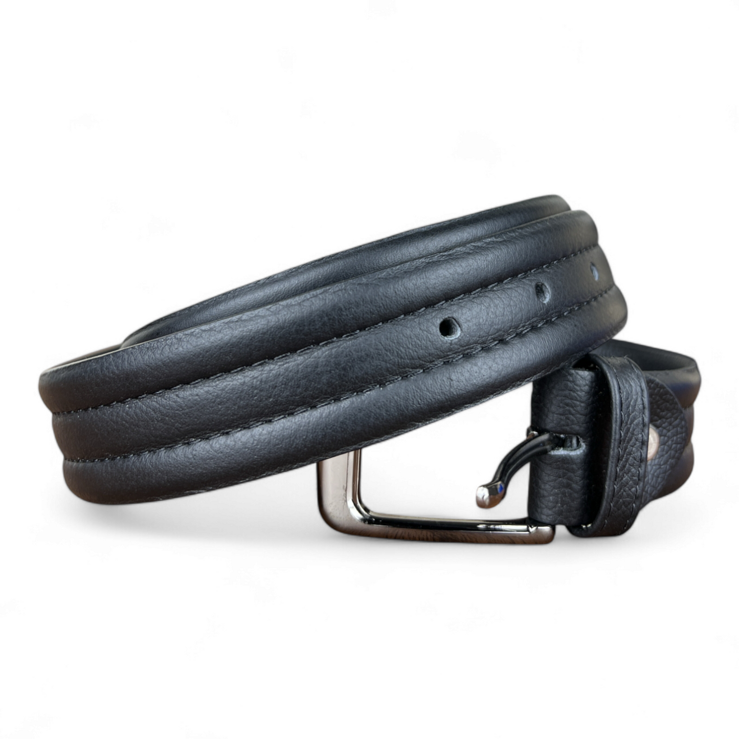 Eminence Black: Leather Belt