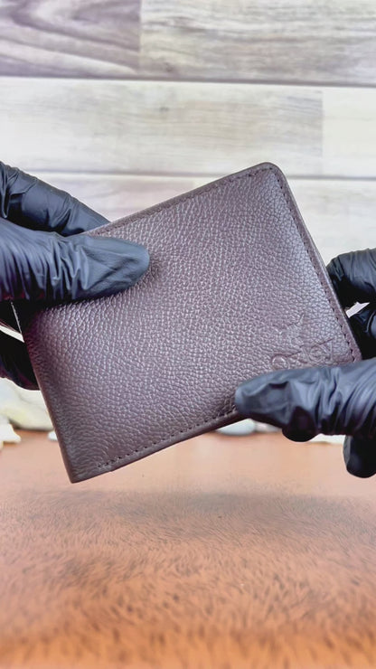 Scuffed Leather Wallet